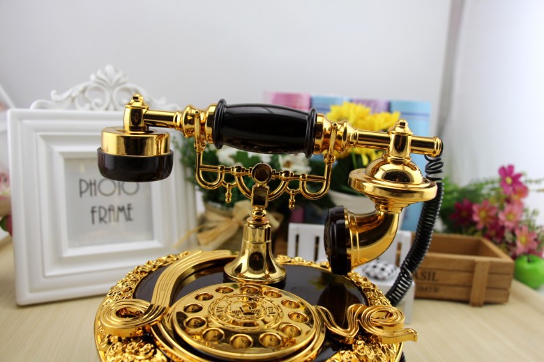 Yl2031 Heart-Shaped Telephone Music Box Creative Eight-Tone Jewelry Box Home Decoration Gift One Piece Dropshipping