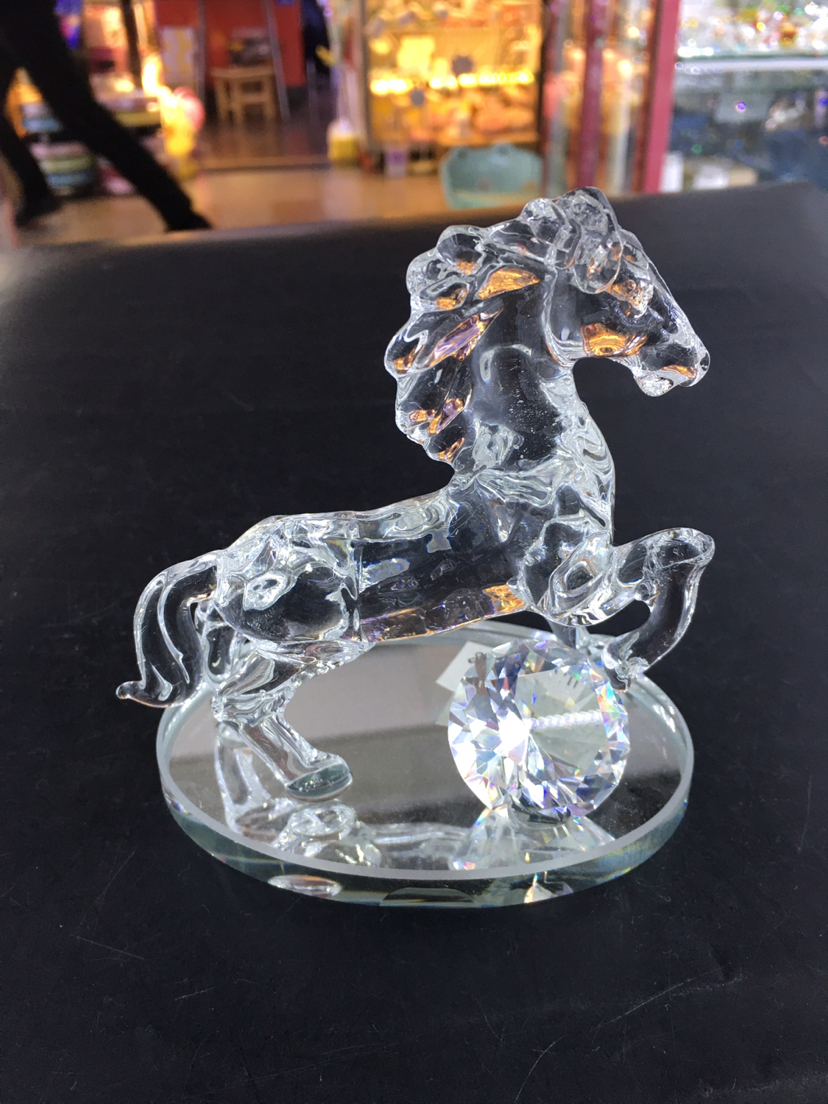 Crystal Handmade Brushed Animal Ornaments