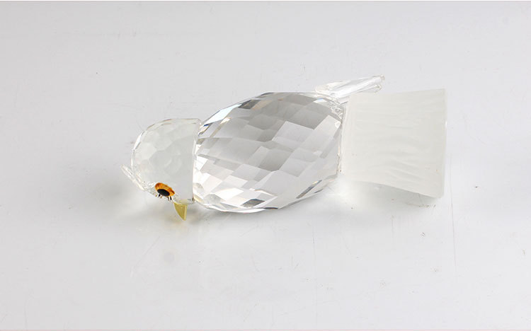 Cross-Border Foreign Trade Crystal Owl Creative Decoration Living Room Study Decoration Crystal Animal Custom Home Decoration