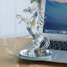 Exquisite Decorations Cell Phone Glasses Jewelry Counter Crystal Bear Small Animal Simple Modern Living Room Decoration Wholesale