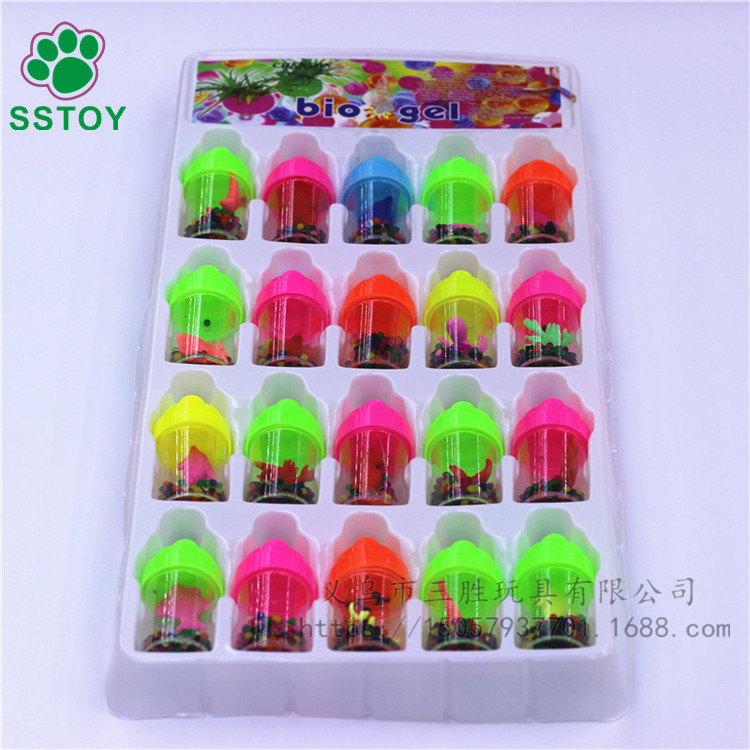 New bottle sea baby bubble water bubble baby water sea animal expansion crystal mud