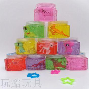 Slime Crystal MUD Transparent Safe Non-toxic School around girls Sea Animal Toys Slime Slime