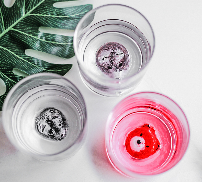 Creative Cute Animal Head Lead -free Transparent Thermostable Crystal Water Glass, large Capacity Domestic Beverage Mug