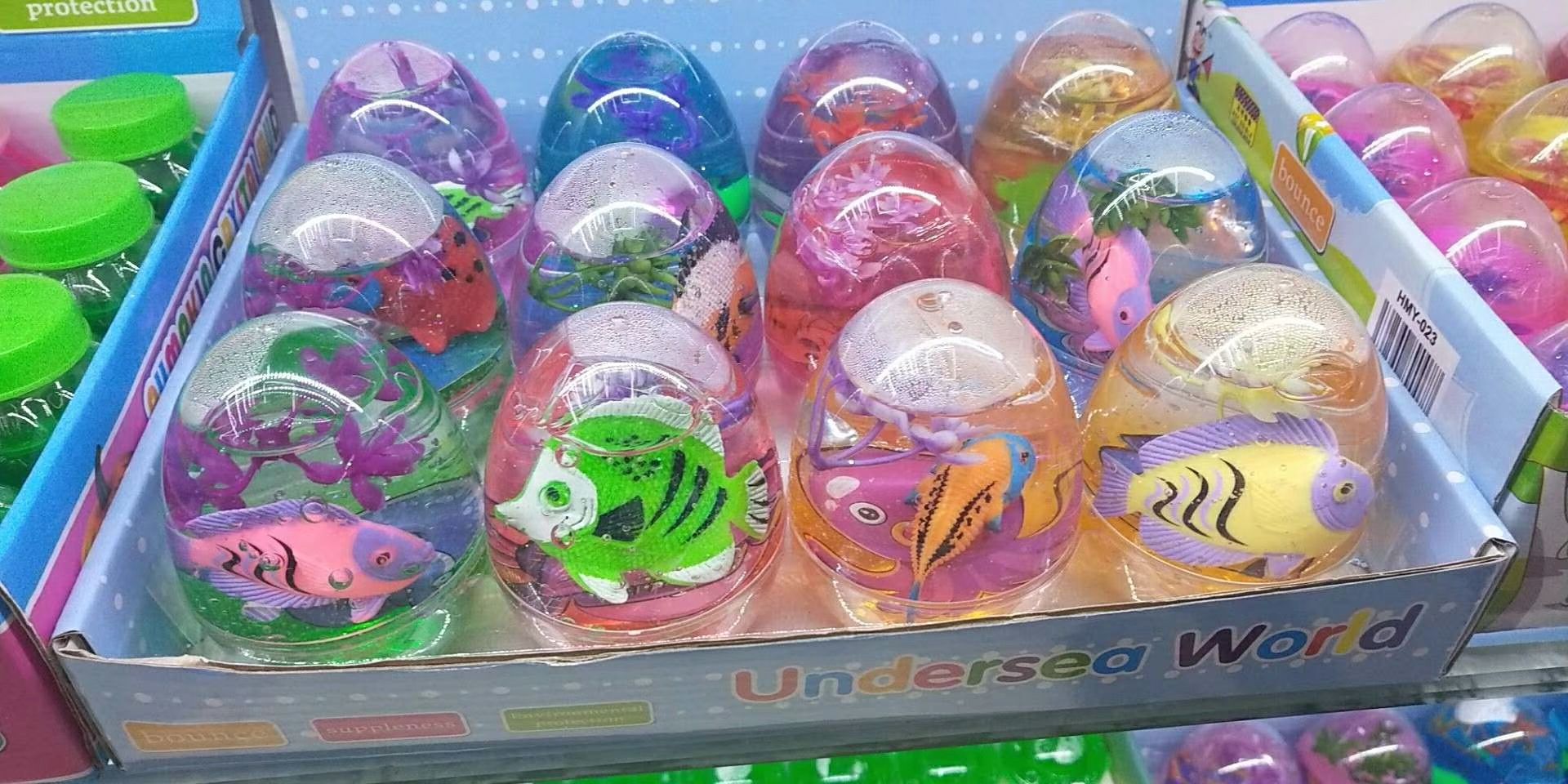 Dinosaur insect underwater animal world transparent shlem non-toxic crystal putty can blow bubbles children&#039;s toys