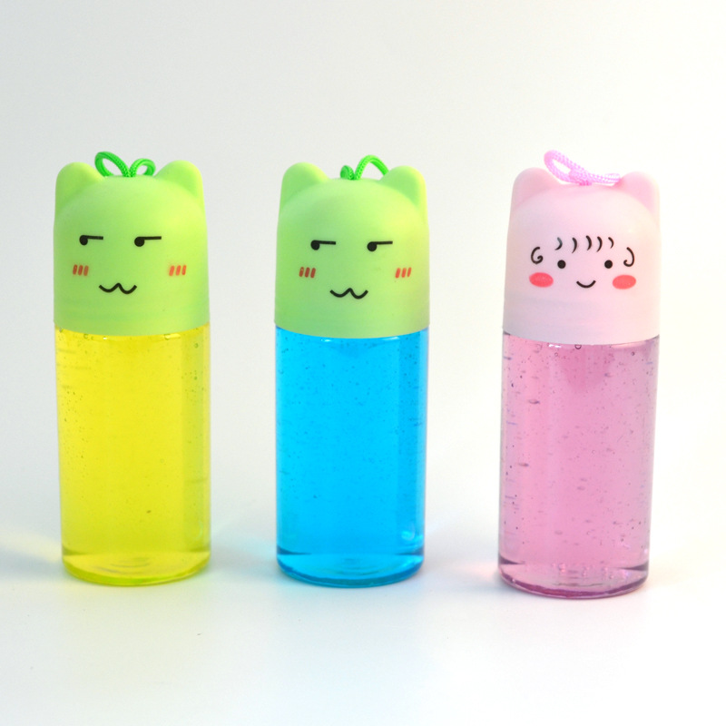 New hot selling creative cute animal cat bottle crystal mud candy mud yizhi children's toys manufacturers direct New hot selling creative cute animal cat bottle crystal mud candy mud yizhi children's toys manufacturers direct