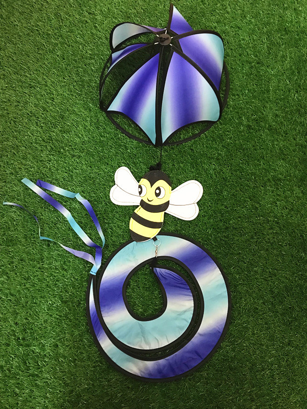 Animal with Umbrella Hanging Windmill Kindergarten Outdoor Cartoon Hanging Windmill Factory Direct Sales Quantity Discounts