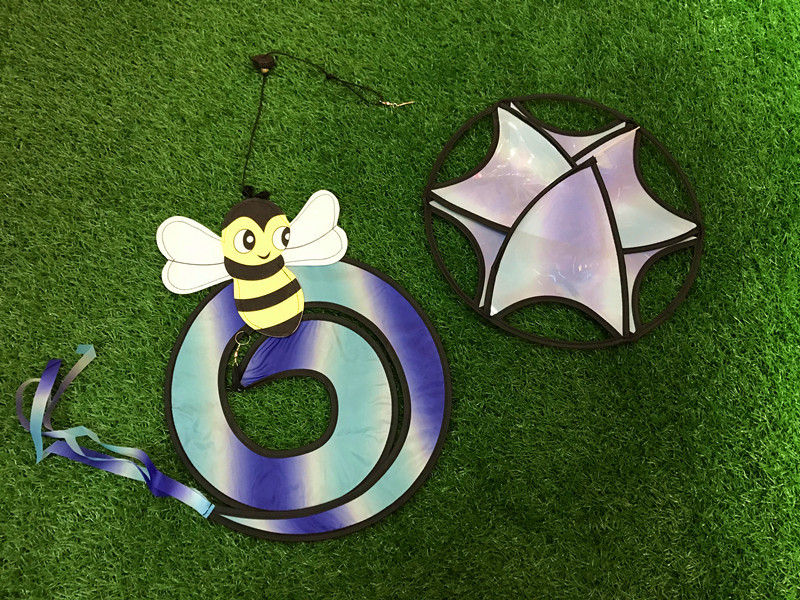 Animal with Umbrella Hanging Windmill Kindergarten Outdoor Cartoon Hanging Windmill Factory Direct Sales Quantity Discounts