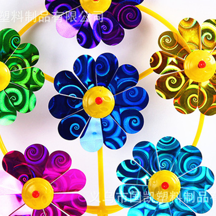 Little Sun Advertising Windmill Park Exhibition Windmill children colorful traditional Windmill Toys Foreign Trade manufacturers Direct selling