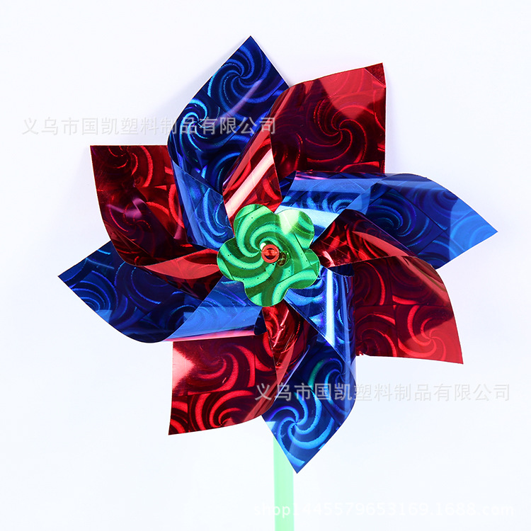 F12 Laser windmill Registry Square Outdoor creative windmill Advertising Hot selling toy windmill manufacturers&#039; Wholesale business