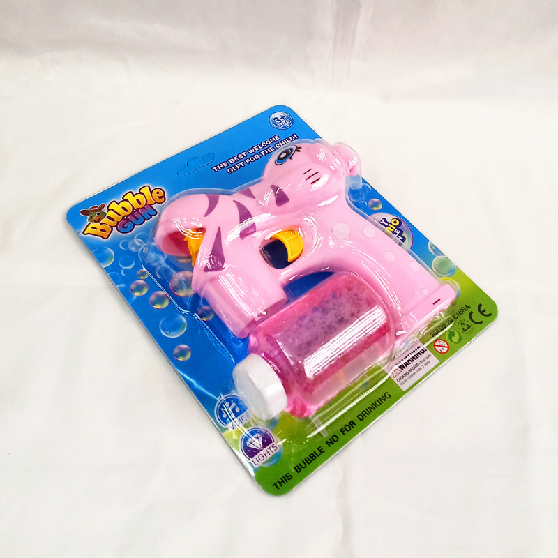 Board children's educational toys environmental protection plastic cartoon bubble gun toy Board children's educational toys environmental protection plastic cartoon bubble gun toy