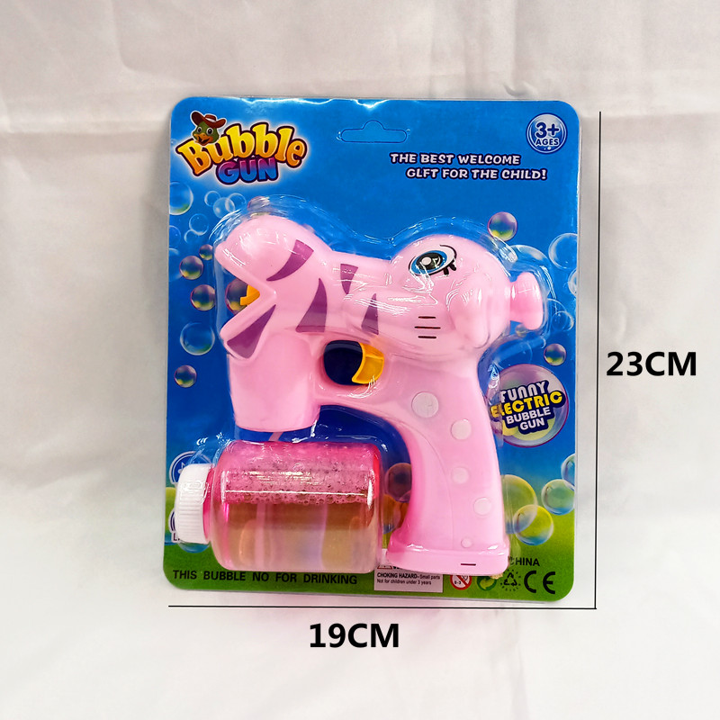 Board children's educational toys environmental protection plastic cartoon bubble gun toy Board children's educational toys environmental protection plastic cartoon bubble gun toy