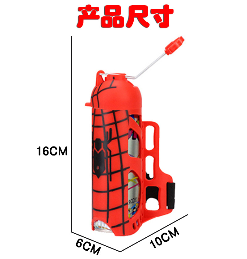 Night Market Toy Stall Extraordinary Gloves Spinning Spider-Man Transmitter Wrist Spraying Children's Gloves Spinning Suit