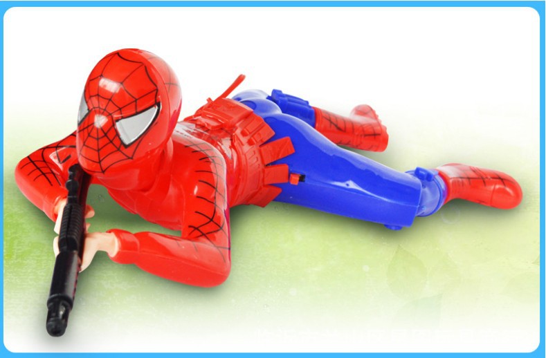 Tiktok Same Style Crawler Spider-Man Large Crawler Electric Toy Children's Luminous Sound Crawling Toy Funny Cat Artifact
