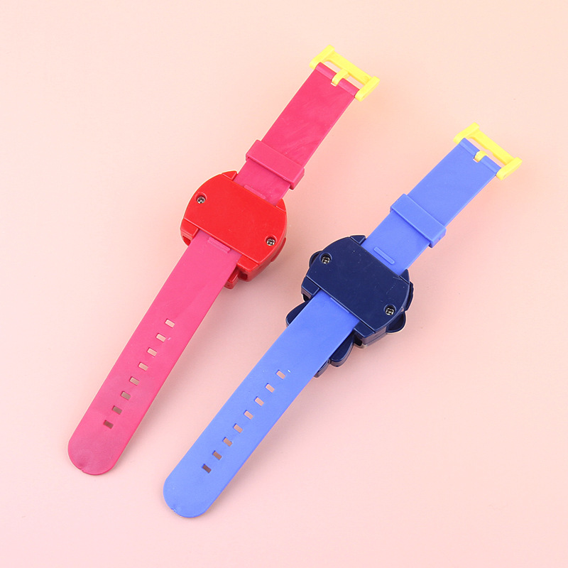 Foreign Trade Children's Electronic Watch Avengers Cartoon Cartoon Transformation Toy Spider-Man Iron Man Doll