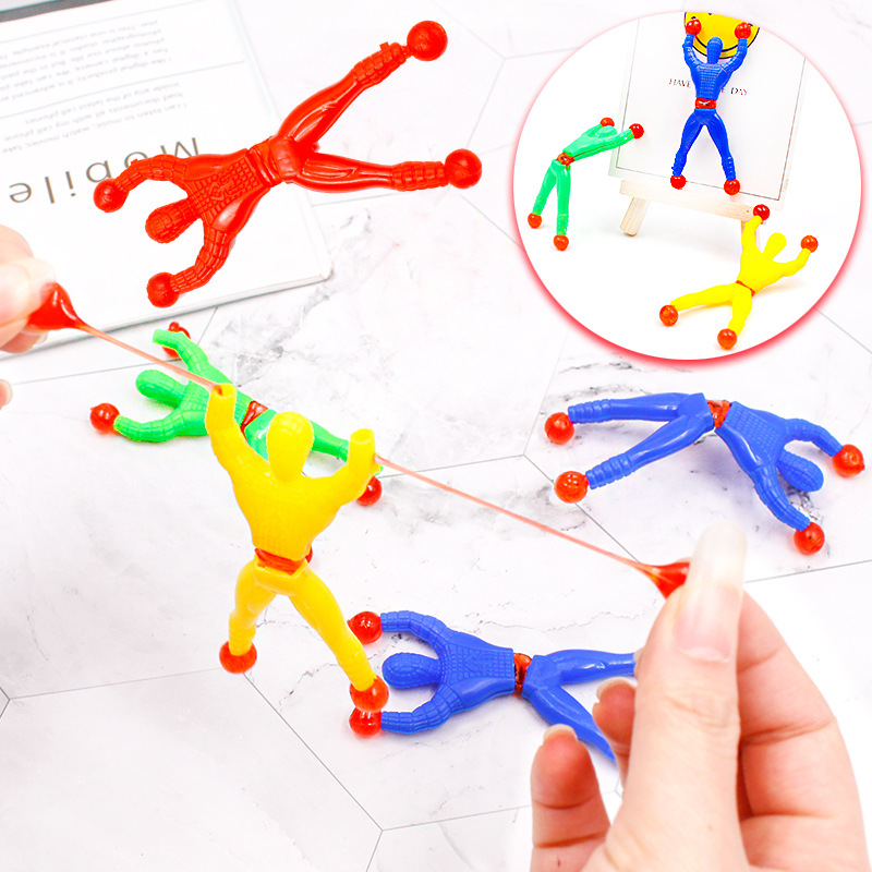 Climbing up A Wall Sticky Spider-Man Climbing up A Wall Superman Wall Climber 2 Yuan Shop Traditional Toy Climbing up A Wall Spider-Man