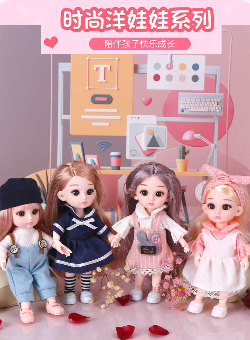 Children's Toy Mini Doll Princess BA Confused Barbie Girls Playing House Gift Set Toy Wholesale