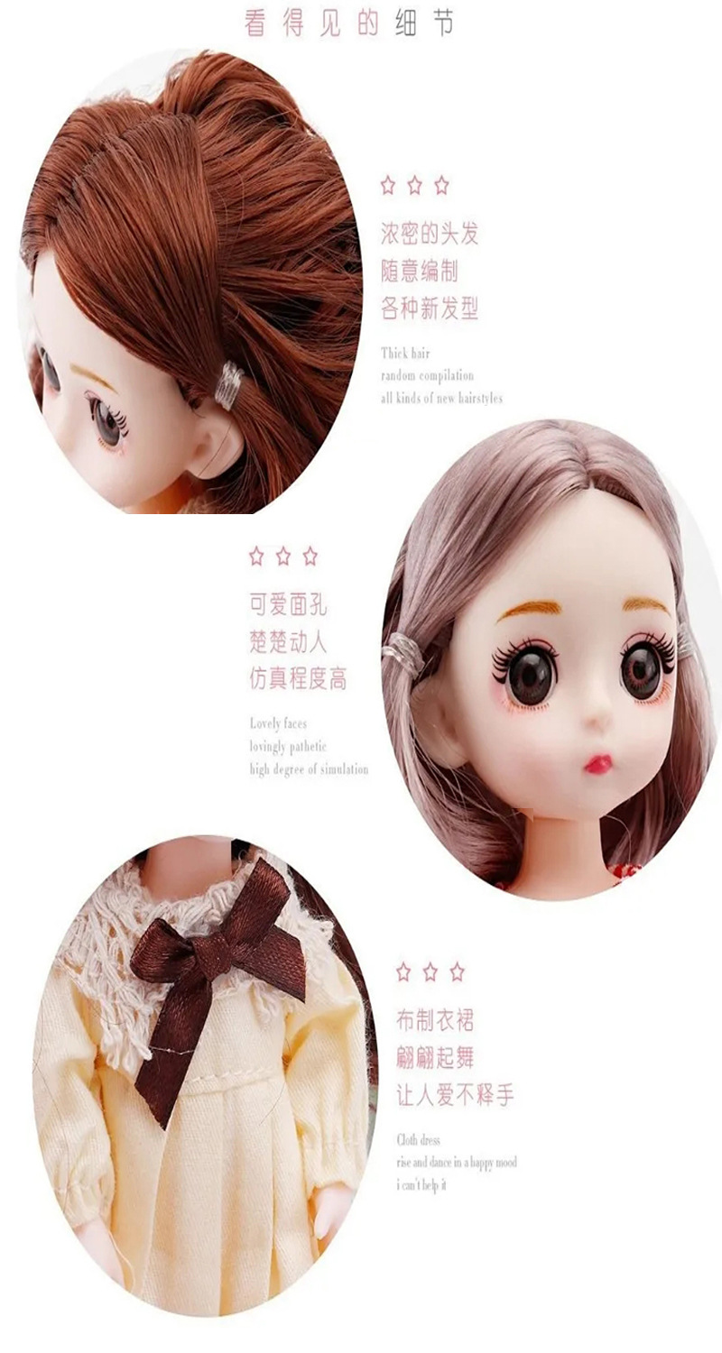 Children's Toy Mini Doll Princess BA Confused Barbie Girls Playing House Gift Set Toy Wholesale