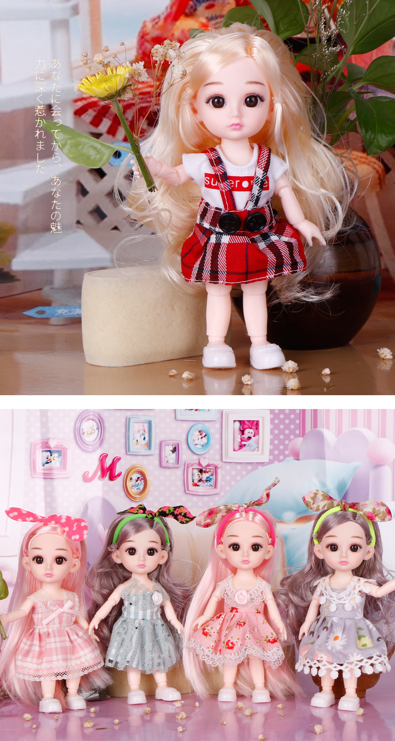 Children's Toy Mini Doll Princess BA Confused Barbie Girls Playing House Gift Set Toy Wholesale