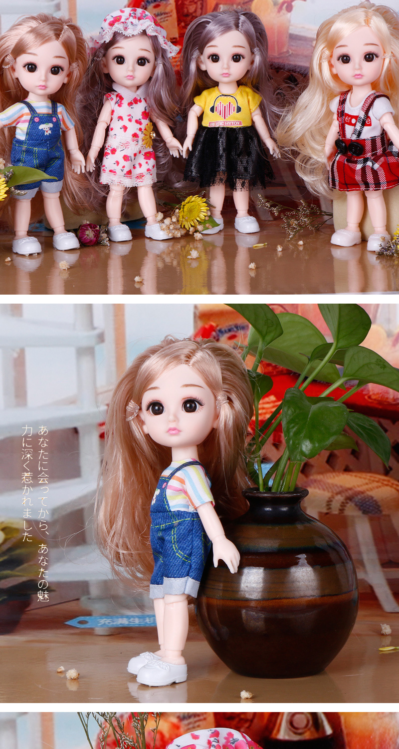 Children's Toy Mini Doll Princess BA Confused Barbie Girls Playing House Gift Set Toy Wholesale