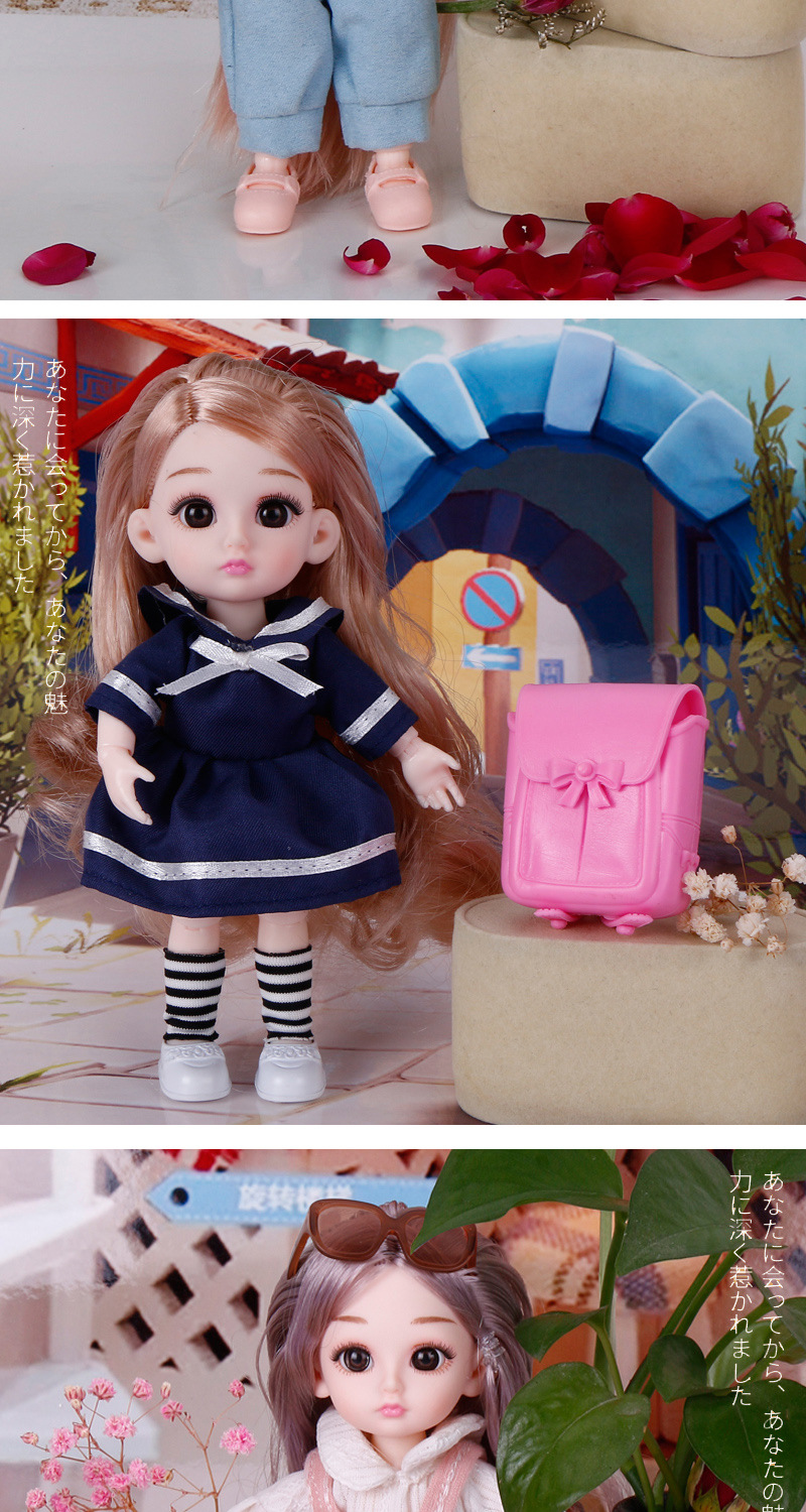 Children's Toy Mini Doll Princess BA Confused Barbie Girls Playing House Gift Set Toy Wholesale