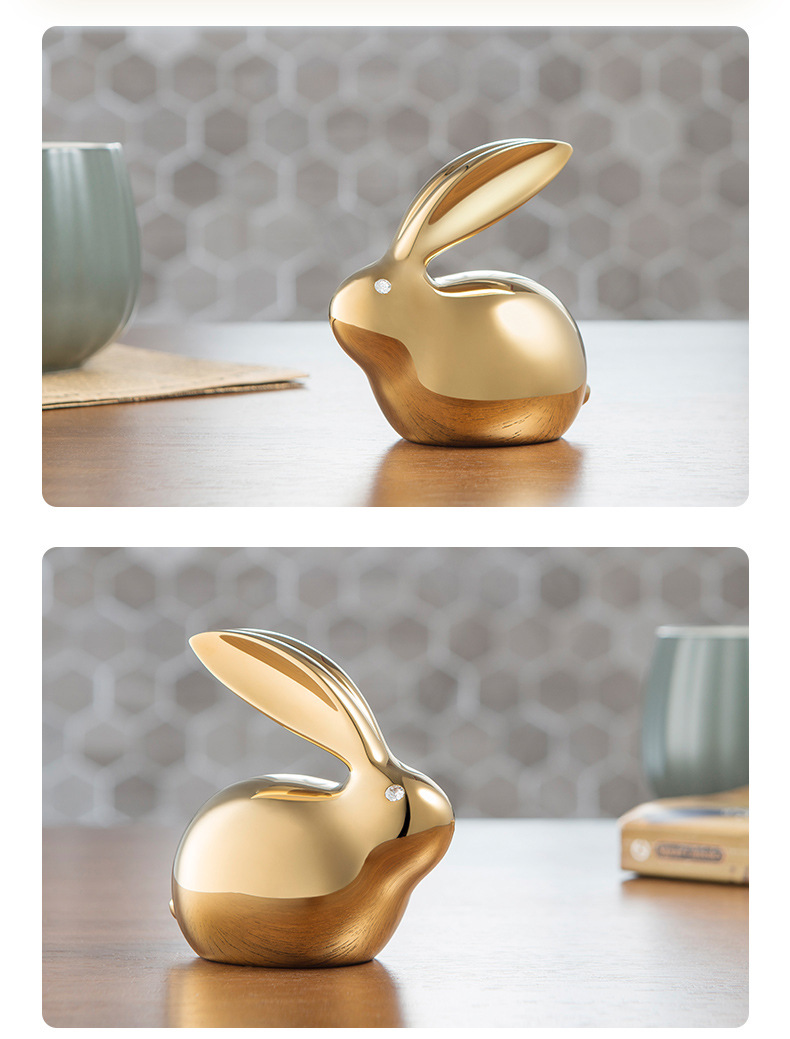 Factory Direct Sales Crystal Copper Rabbit Brass Decoration Crafts Rabbit Zodiac Cute Crystal Animal Factory Direct Sales Crystal Copper Rabbit Brass Decoration Crafts Rabbit Zodiac Cute Crystal Animal