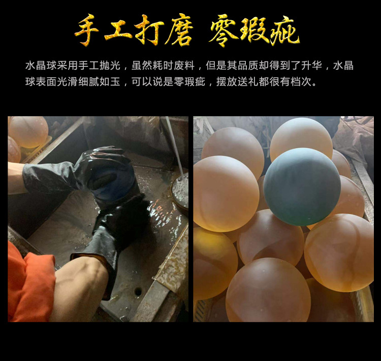 Ball Solar System Starry Sky Creative Home Furnishings Ornaments Glass Ball Luminous Music Box Crafts Crystal Animal