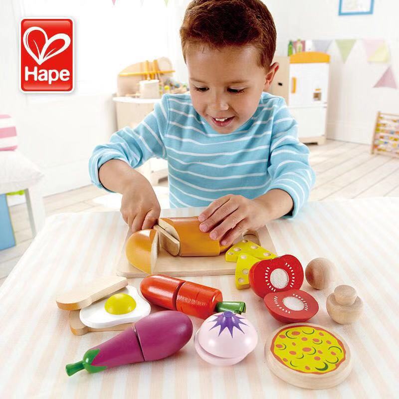 [Officially Authorized] German Hape Kitchen Toys Gourmet Food Simulation Children Play House Toys