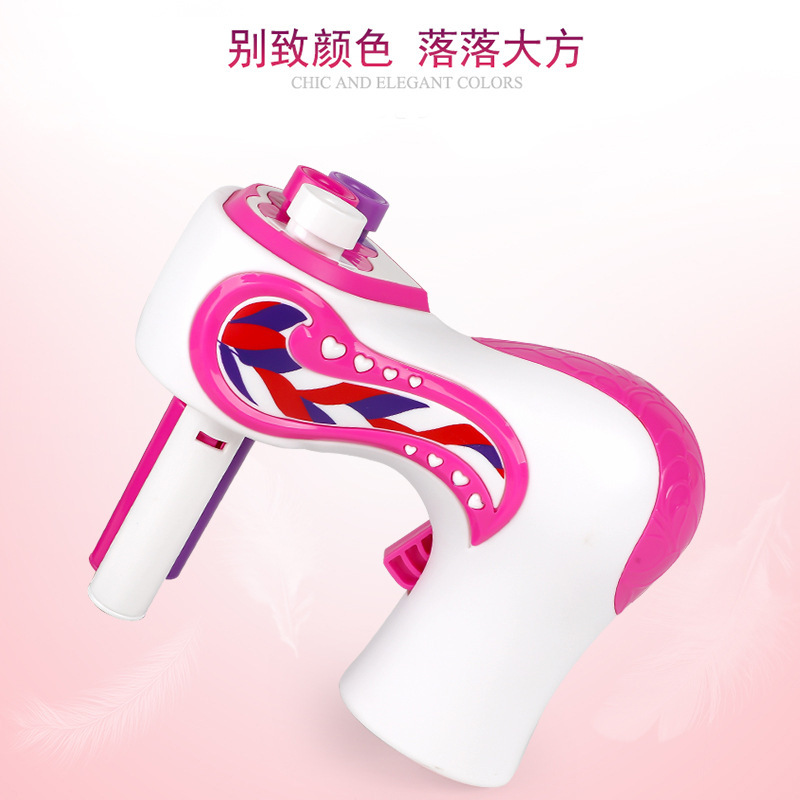 Free Shipping TikTok Braid Hair Electric Three-Strand Tie-up Hair Tress Device Lazy Children&#039;s Hair Tie Play House Toys