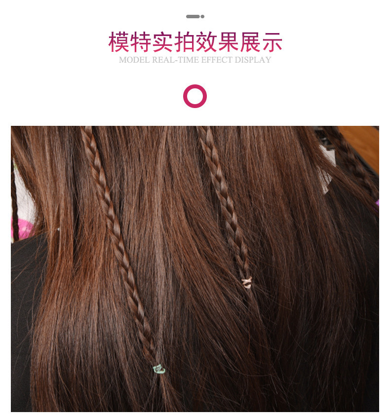 Free Shipping TikTok Braid Hair Electric Three-Strand Tie-up Hair Tress Device Lazy Children's Hair Tie Play House Toys