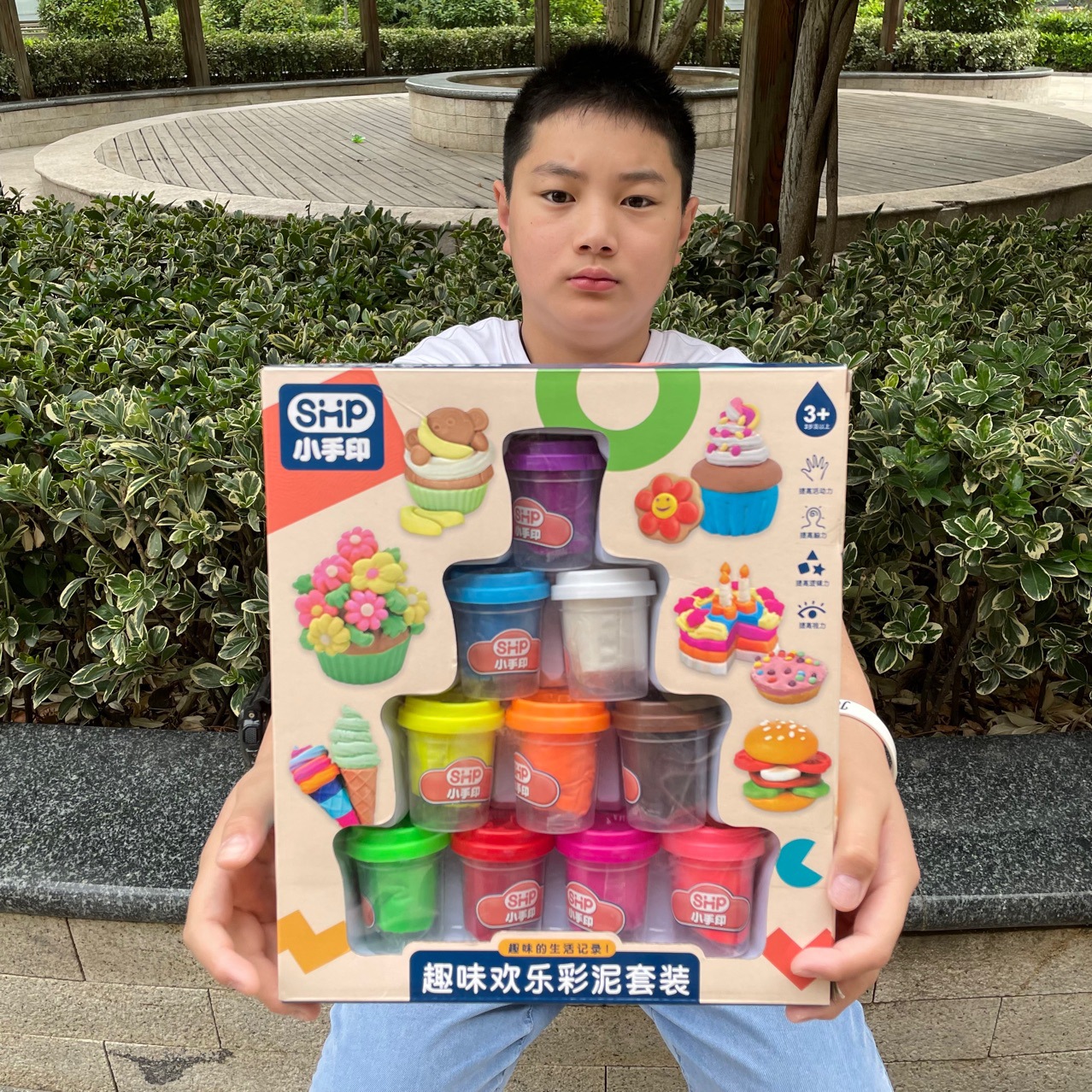 Fun and Joy Colored Clay Set Children Play House Toys Plasticene Supplementary Pack Large and Medium Two Institutional Small Gifts
