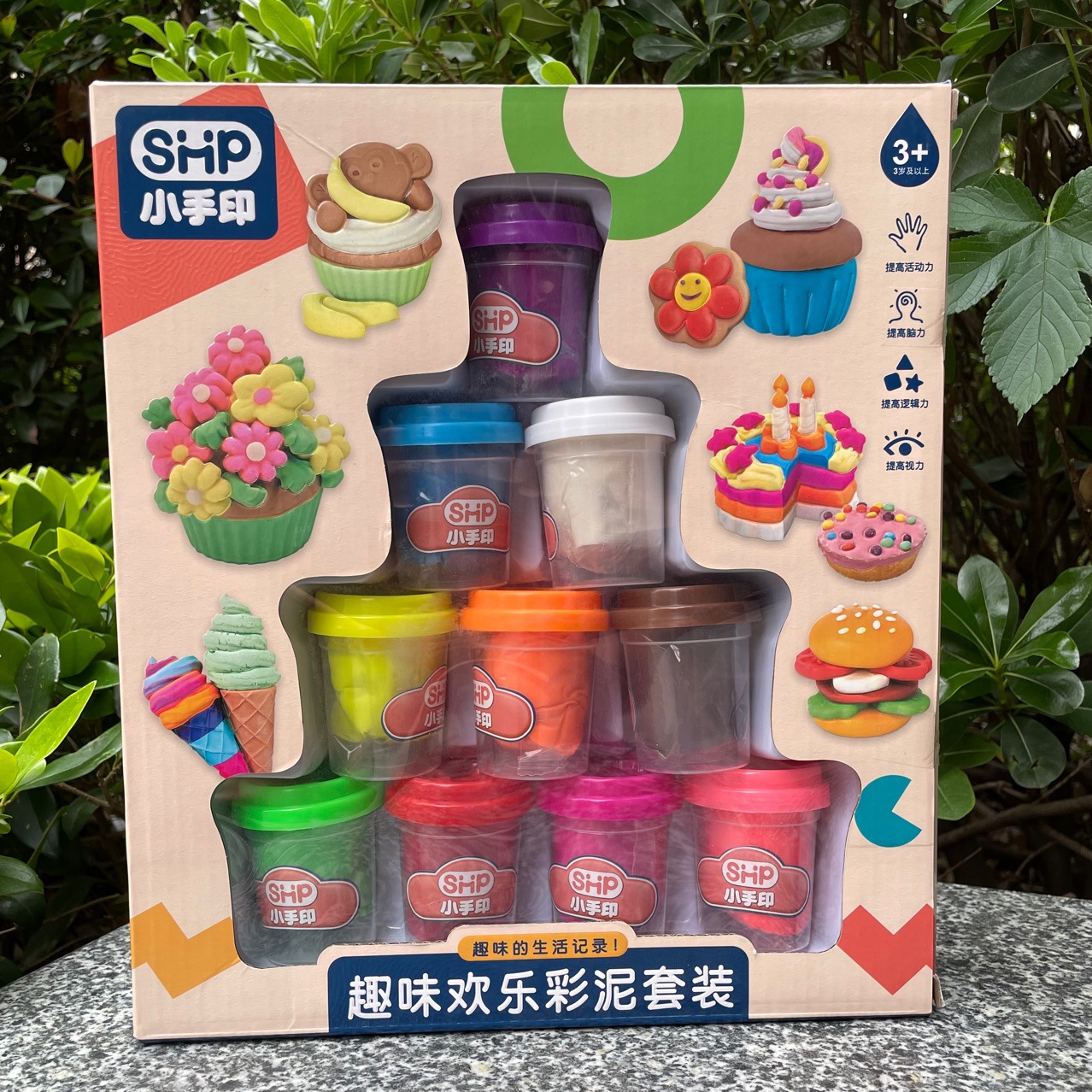 Fun and Joy Colored Clay Set Children Play House Toys Plasticene Supplementary Pack Large and Medium Two Institutional Small Gifts