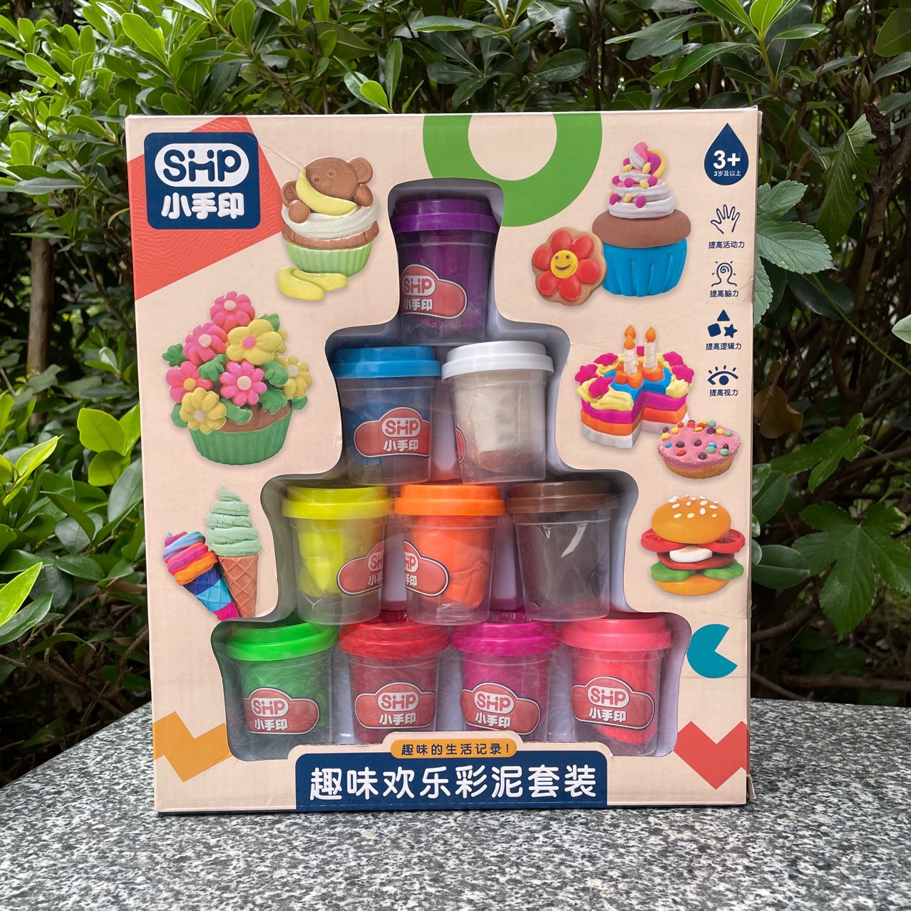Fun and Joy Colored Clay Set Children Play House Toys Plasticene Supplementary Pack Large and Medium Two Institutional Small Gifts