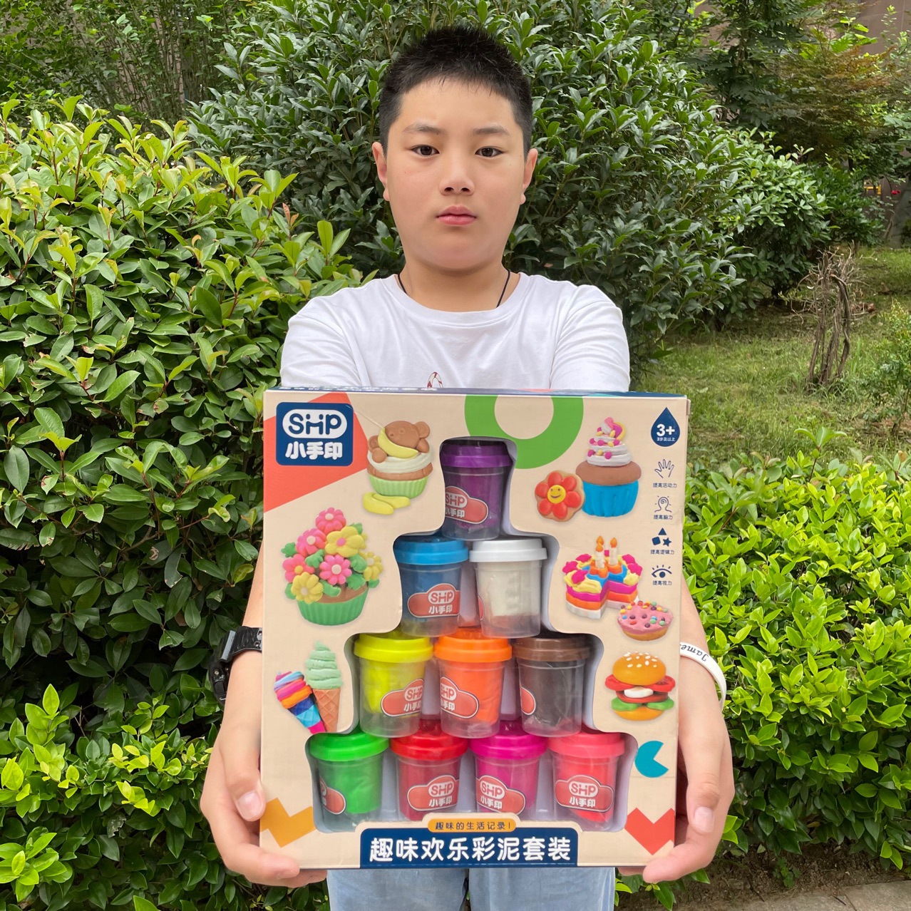 Fun and Joy Colored Clay Set Children Play House Toys Plasticene Supplementary Pack Large and Medium Two Institutional Small Gifts