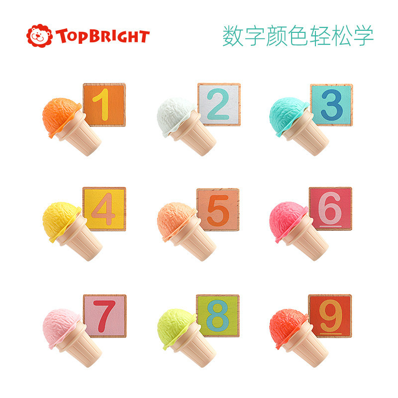 Topbright Children&#039;s Kitchen Play House Toy Ice Cream Set 3-6 Years Old Baby Little Girl Birthday Gift