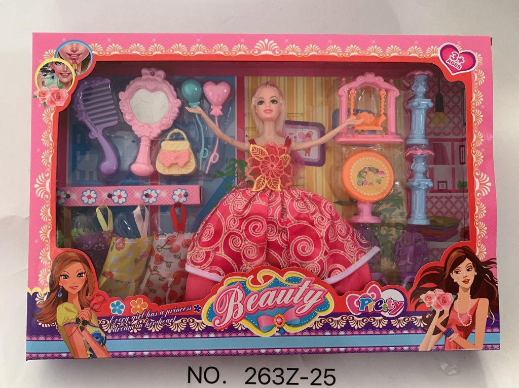 Barbie Doll Solid Joint Doll Dress-up Suit Girl Princess Play House Toy Gift