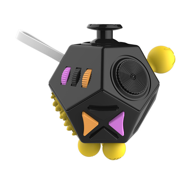 Shengjing Fidget Cube 2 Generation 2 Generation Fidget Cube Magic Cube Decompression Artifact Dice Vent Gift Pressure Reduction Toy Set