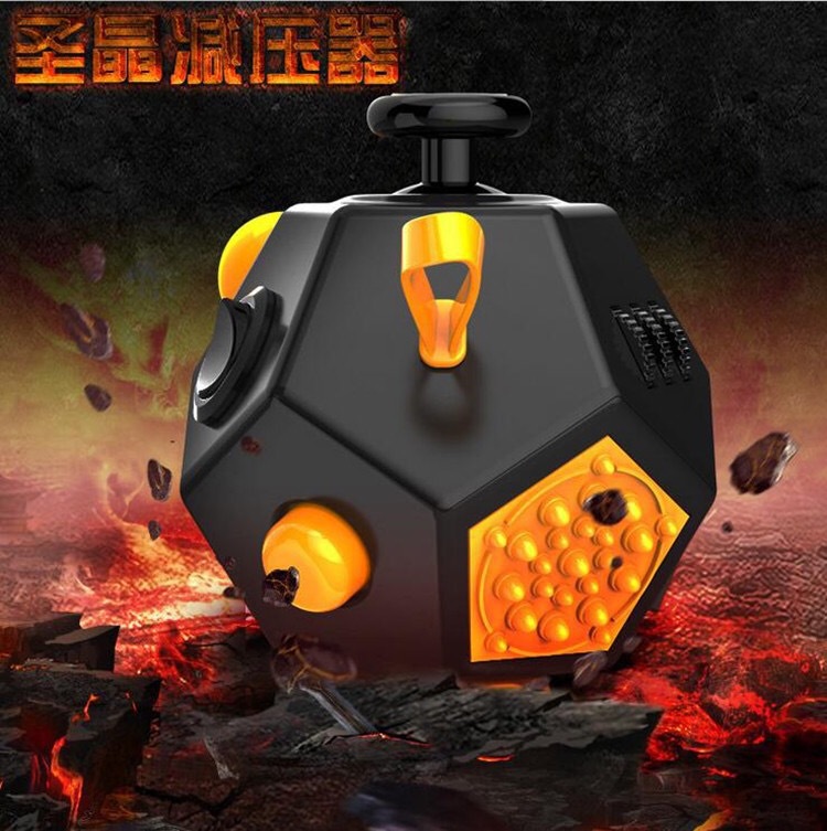Shengjing Fidget Cube 2 Generation 2 Generation Fidget Cube Magic Cube Decompression Artifact Dice Vent Gift Pressure Reduction Toy Set
