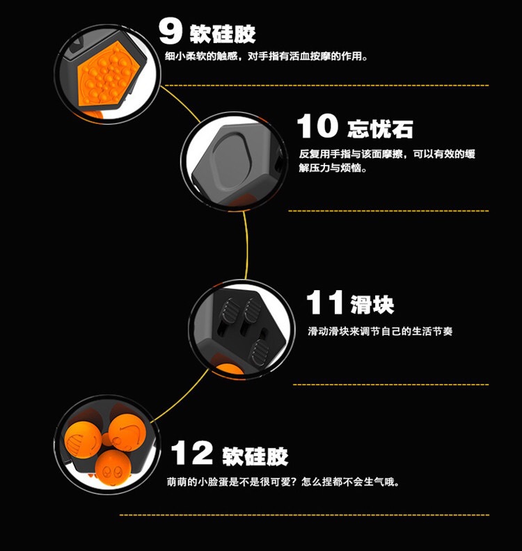 Shengjing Fidget Cube 2 Generation 2 Generation Fidget Cube Magic Cube Decompression Artifact Dice Vent Gift Pressure Reduction Toy Set