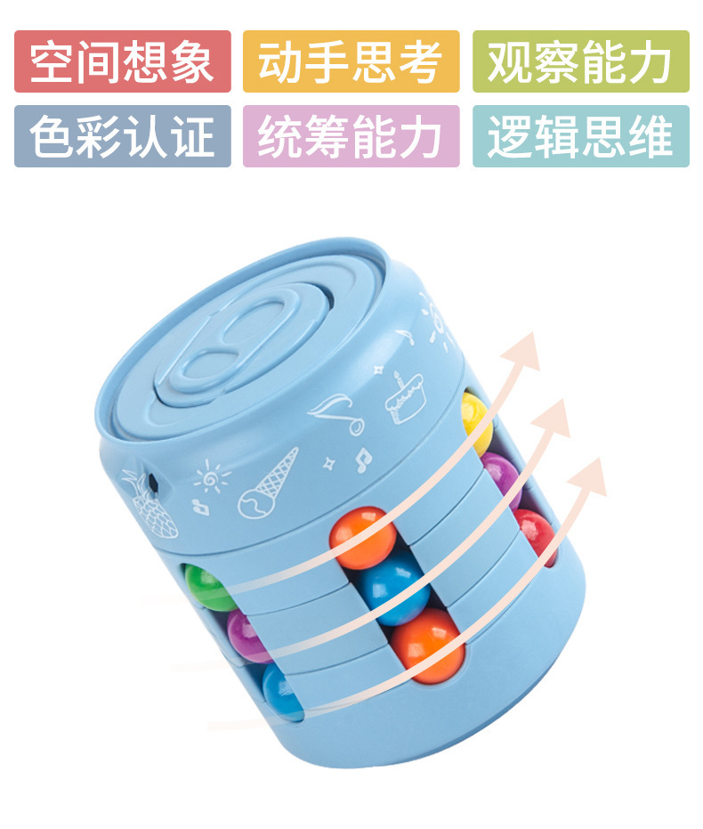Cross-Border Direct Supply Cans Magic Bean Cube Cola Hand Spinner Fidget Cube Children's Intelligence Development Toys Cross-Border Direct Supply Cans Magic Bean Cube Cola Hand Spinner Fidget Cube Children's Intelligence Development Toys
