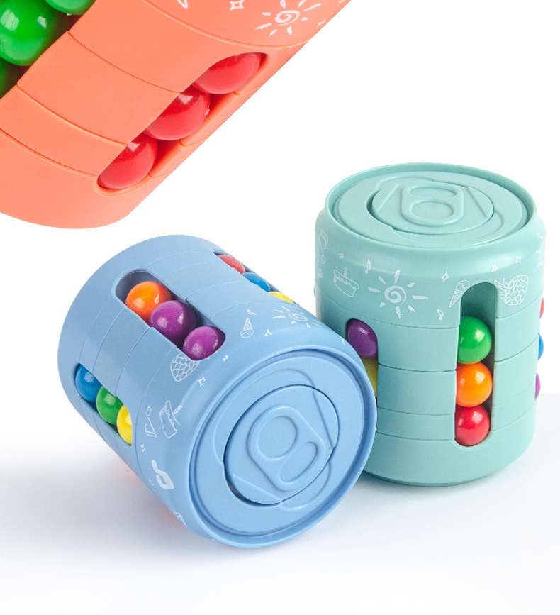 Cross-Border Direct Supply Cans Magic Bean Cube Cola Hand Spinner Fidget Cube Children's Intelligence Development Toys Cross-Border Direct Supply Cans Magic Bean Cube Cola Hand Spinner Fidget Cube Children's Intelligence Development Toys