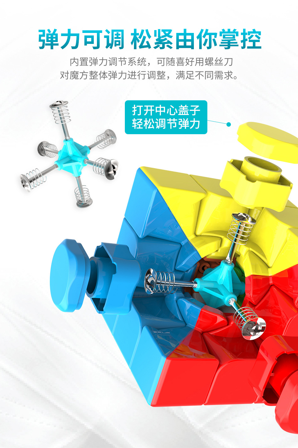 Magic Cube  Rubik's Cube Two Three Four Five Six Nine Ten-Order Pyramid Megaminx Frosted Puzzle Magic Cube