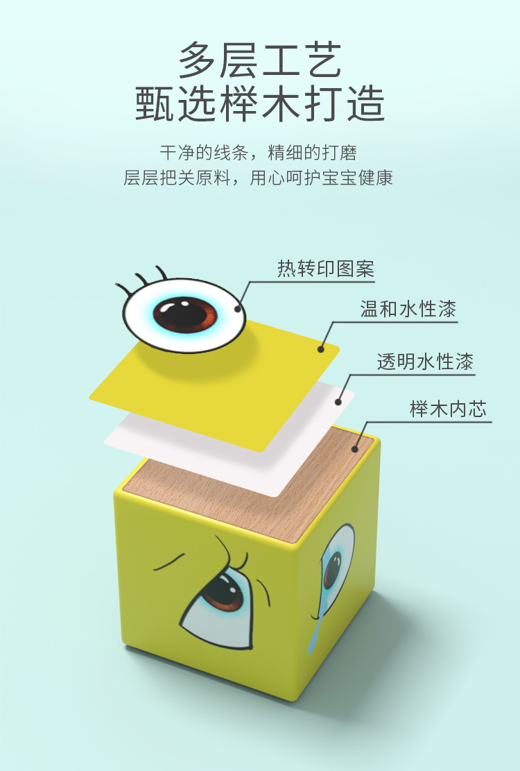 Magic Cube Face-Changing Cube Building Blocks Children's Parent-Child Board Game Wooden Challenge Level Toys Magic Cube Face-Changing Cube Building Blocks Children's Parent-Child Board Game Wooden Challenge Level Toys