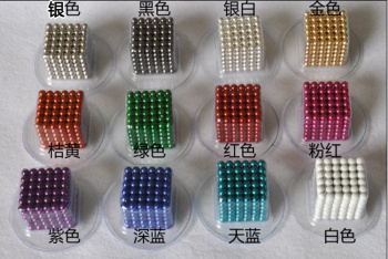 Manufacturer direct 5MM magnetic magnet barker ball magnetic magic cube magnetic ball