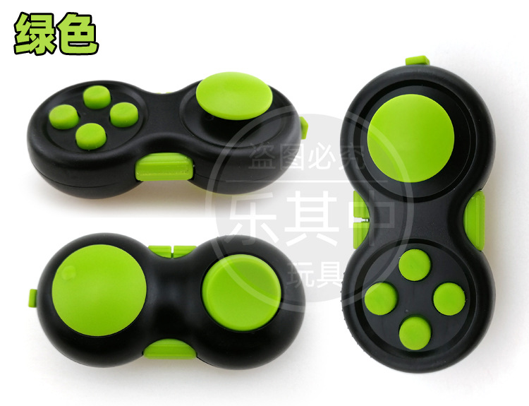 Cross-Border Handle Magic Cube Fingertip Reduction Toy Pressing Game Handle Strap Hang Rope Button Children's Toy
