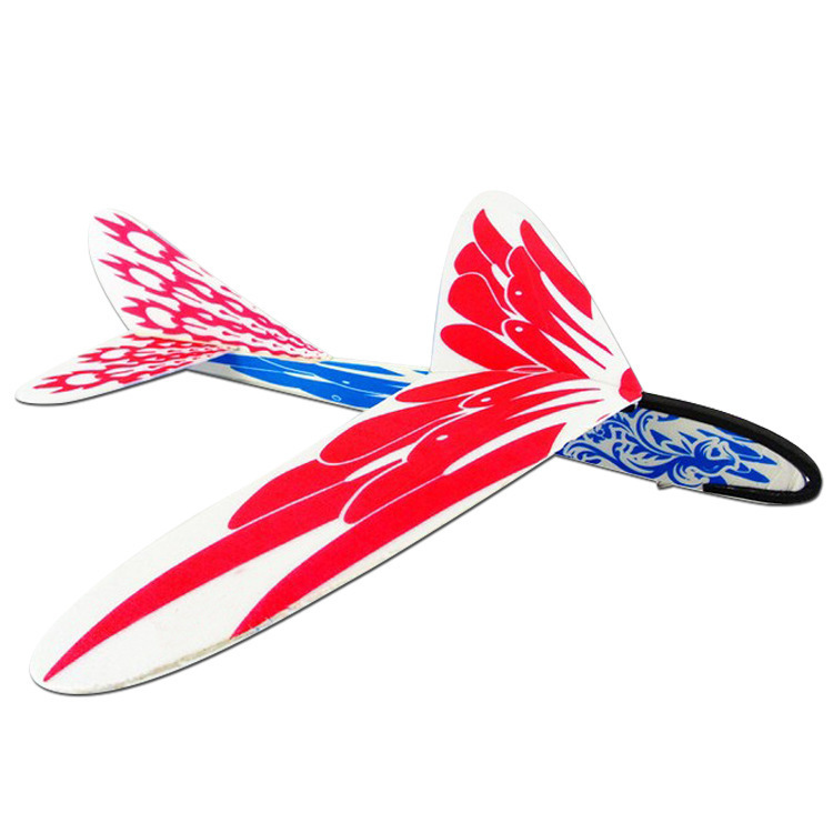 Factory Direct Sales Rubber Band Power Aircraft Small Thunderbird Primary School Student DIY Assembled Outdoor Aviation Model Toy