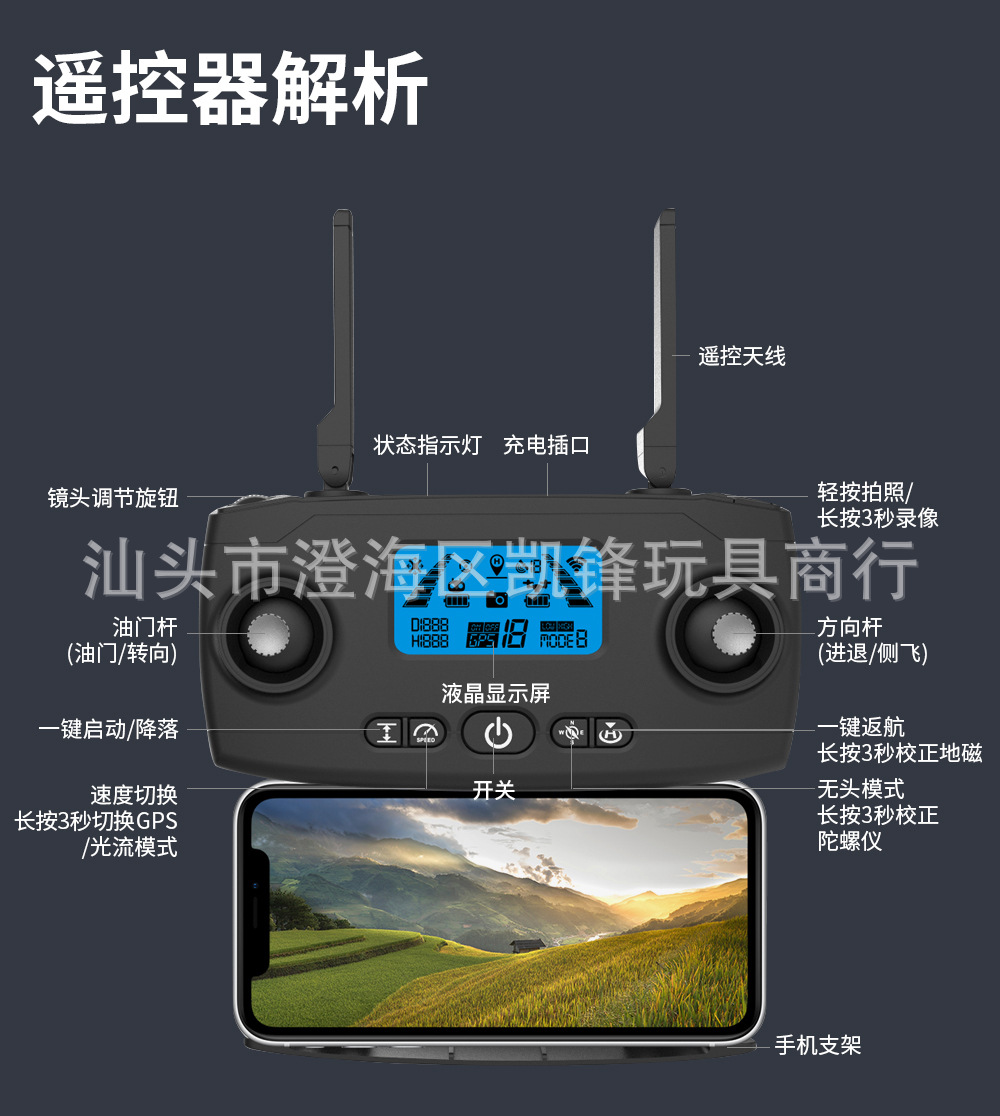 Kf105 Obstacle Avoidance Brushless GPS Lightweight UAV 250G Folding Quadcopter Remote Control Aircraft Airplane Model Toy Kf105 Obstacle Avoidance Brushless GPS Lightweight UAV 250G Folding Quadcopter Remote Control Aircraft Airplane Model Toy