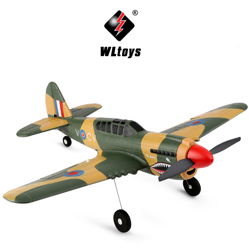 Weili XK A220 Four-Channel Camera P40 Fighter Remote Control Glider Robomb Airplane Model Toy