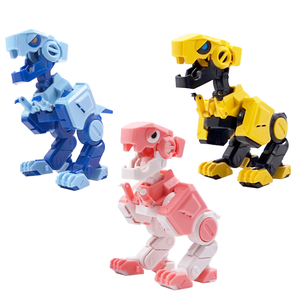Cross-Border Amazon CPC Deformation Square Dinosaur Model Toy Tyrannosaurus Boy Pocket Deformation Rubik&#039;s Cube Toy