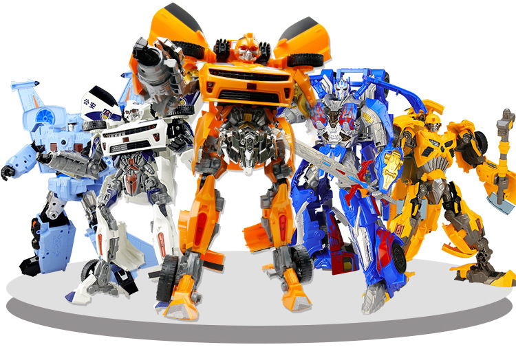 Jinjiang Transformers Toys 5 Optimus Hornet God of War Car Robot Model Toy Children Boys' Toys
