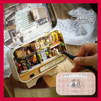 Cute Room Meet Xiaoxiao Handmade DIY Cottage Wooden Building Model Toy for Girlfriend Birthday Gift Cute Room Meet Xiaoxiao Handmade DIY Cottage Wooden Building Model Toy for Girlfriend Birthday Gift